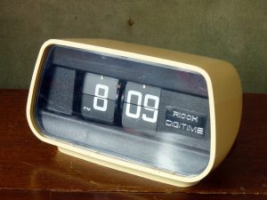 1960s Ricoh Digitime Flip Clock