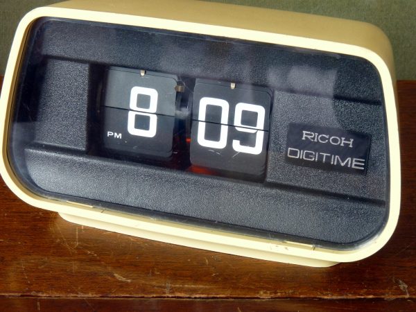 1960s Ricoh Digitime Flip Clock
