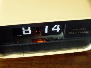 1960s Ricoh Digitime Flip Clock