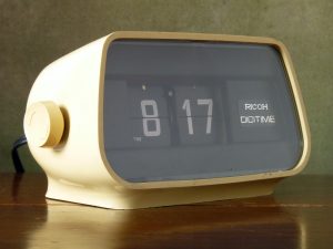 1960s Ricoh Digitime Flip Clock