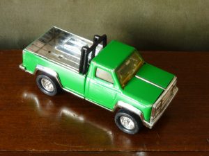 1970s Green Pressed Steel Tonka Toy Pickup