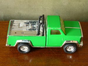 1970s Green Pressed Steel Tonka Toy Pickup