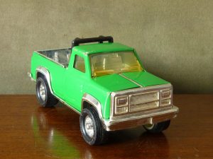1970s Green Pressed Steel Tonka Toy Pickup