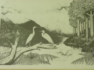 Rei Hamon Signed Jewels of Okarito Print