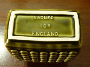 Sadler Rectangular 168 Jug Vase in Moss Green