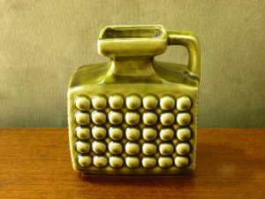 Sadler Rectangular 168 Jug Vase in Moss Green