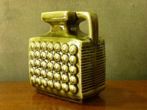 Sadler Rectangular 168 Jug Vase in Moss Green