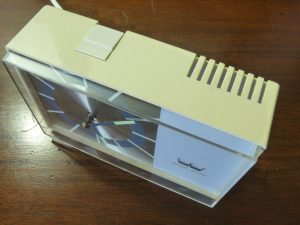 Vintage Westclox Electric Alarm Clock with buzzer and light