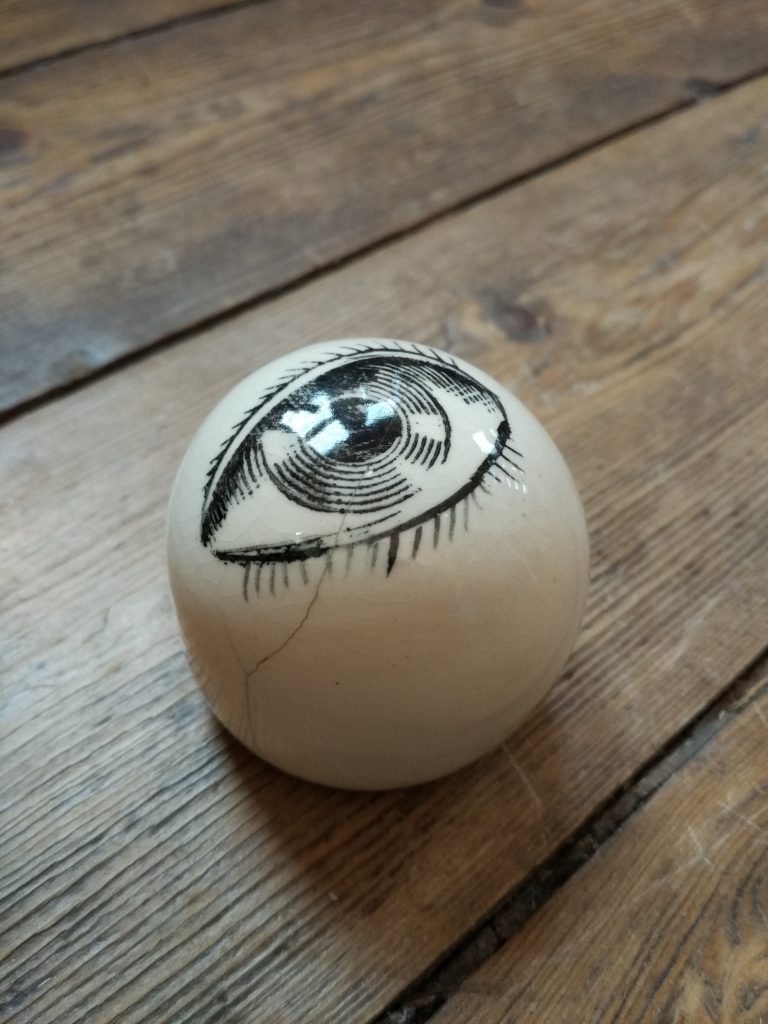 Piero Fornasetti / Dodo Designs Eye Paperweight