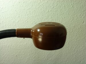 Santi Cobra Flexible Lamp 1970s Brown Black