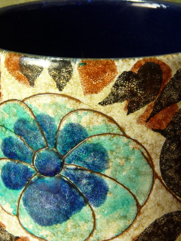 Marei Keramik West German Hand Painted Planter