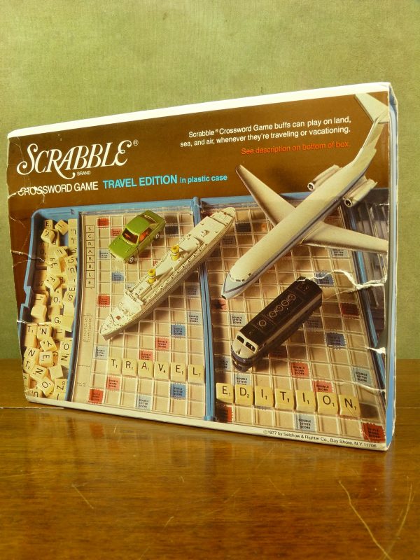 Selchow and Righter 1977 Scrabble Travel Edition