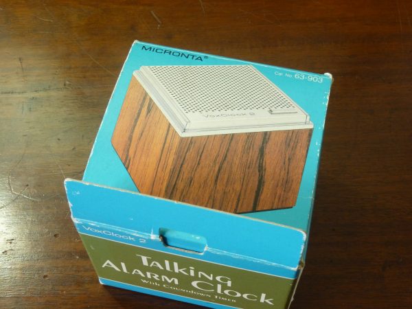 Boxed Micronta VoxClock 2 Talking Clock with Countdown Timer