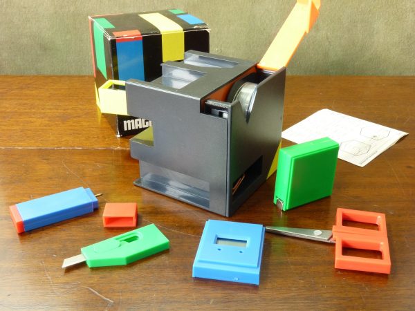 1980s Merit Magic Cube Desk Stationery Set
