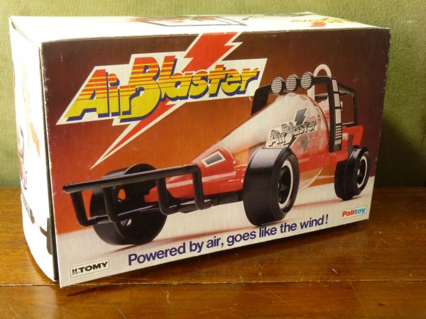1980s Boxed Tomy Palitoy Air Blaster Air Powered Car Toy