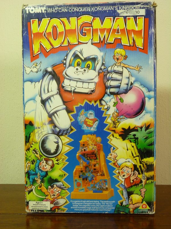 Original 1980s Tomy Kongman Game Boxed/Complete
