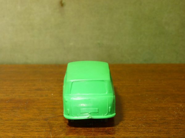 Vintage Galanite Green Austin Mini Car Toy Made In Sweden
