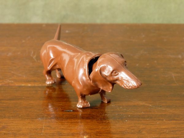 Vintage West German Nodding Bobble Head Dachshund Dog by Breba