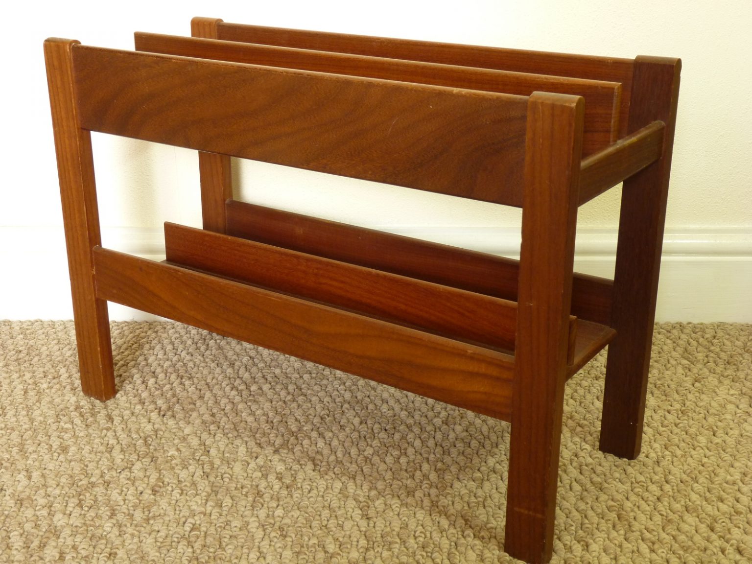 Mid-Century Teak Magazine Rack by Fyne Ladye Furniture - Anything In ...