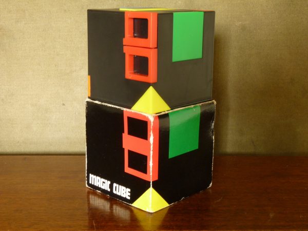 1980s Merit Magic Cube Desk Stationery Set 80s