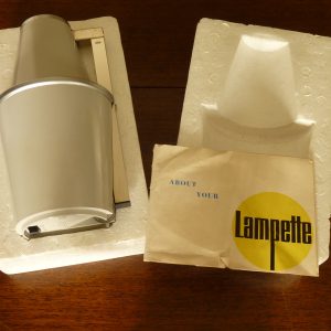 Vintage Unused German Lampette Small Telescopic Desk Lamp Eichhoff-Werke