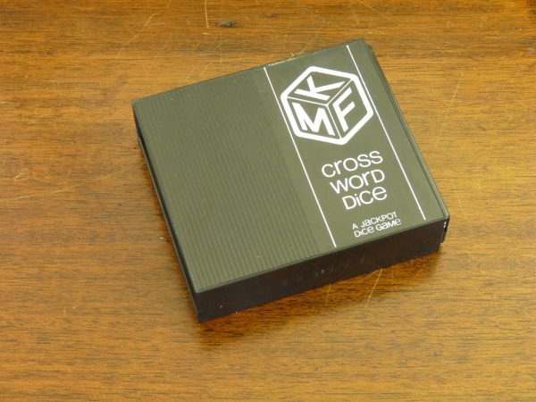 Vintage Travel Game Onsworld Jackpot "Crossword" Dice Game, 1970s