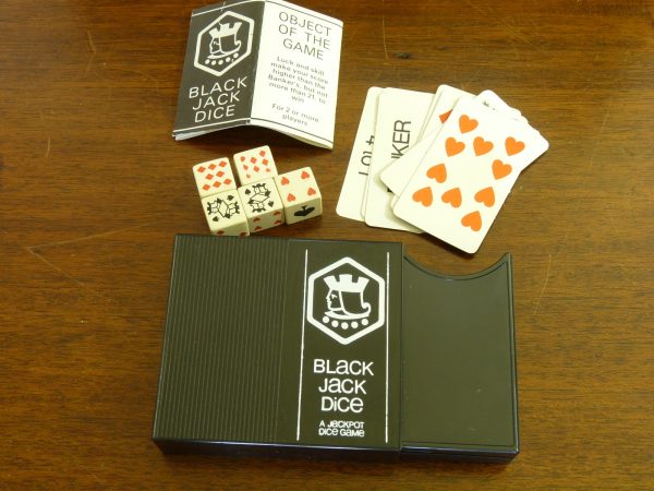 Vintage Travel Game Onsworld Jackpot "Black Jack" Dice Game, 1970s