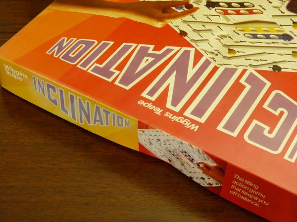 Vintage 1970s "Incllination" marble balance game by Wiggins Teape