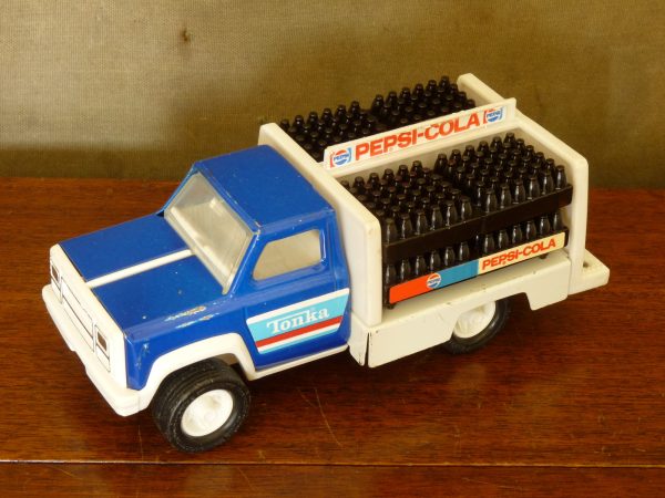 Vintage Tonka Pressed Steel Pepsi-Cola Delivery Truck