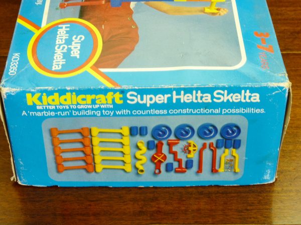 Vintage Kiddicraft Super Helta Skelta Marble Run KO3350