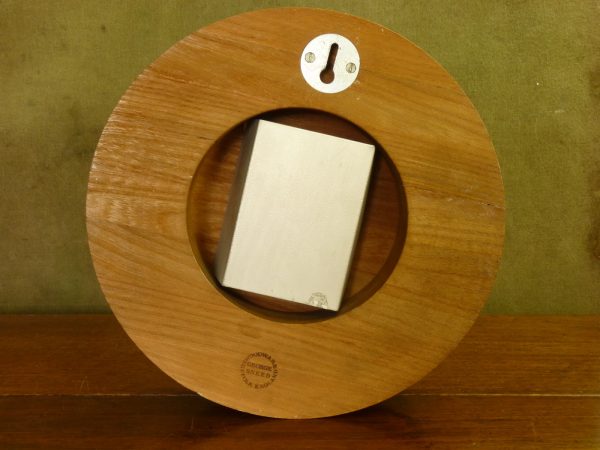 Teak and Mother of Pearl Wall Clock by George Sneed for Heal's