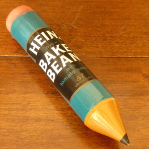 Vintage Novelty Heinz Baked Beans Pencil Case