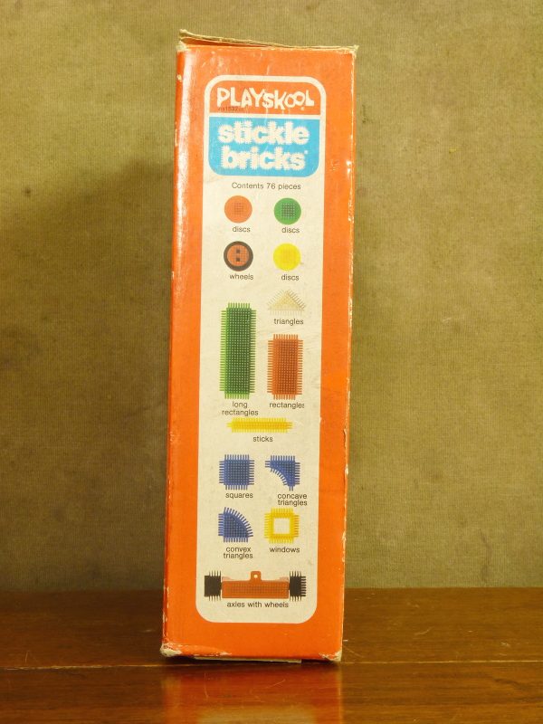 Vintage Playskool Sticklebricks "Bumper Pack 3" (1981)
