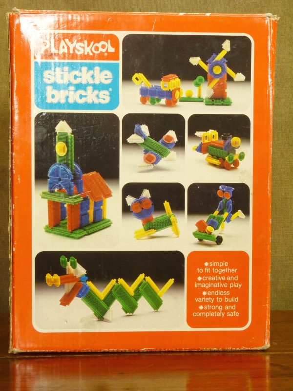 Vintage Playskool Sticklebricks "Bumper Pack 3" (1981)