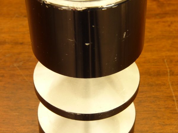 Vintage Sarome "Tabic" Table Lighter in Black, Aluminium and Chrome, 1960s