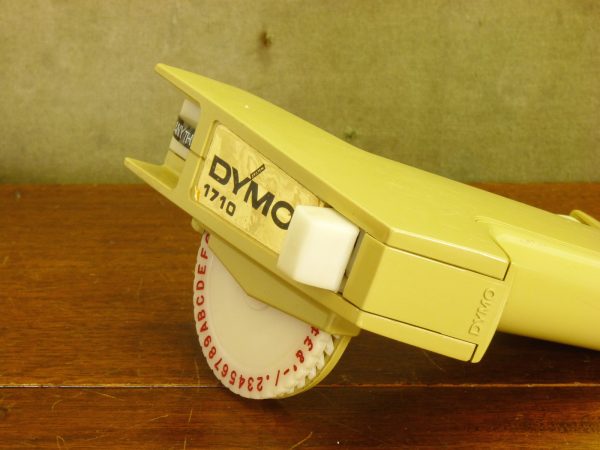 Vintage Dymo 1710 Tape Label Maker