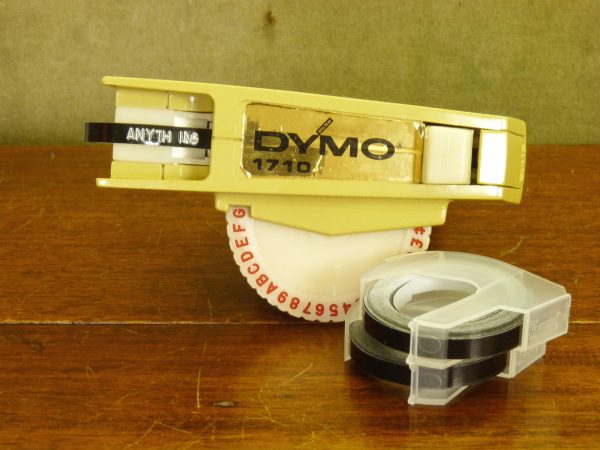 Vintage Dymo 1710 Tape Label Maker