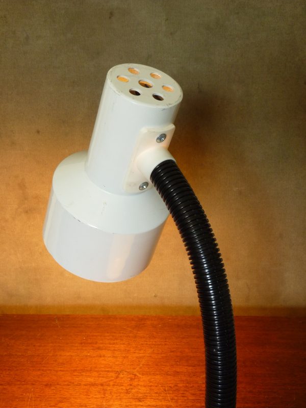 White Maclamp Gooseneck Desk Lamp for Habitat, 1970s
