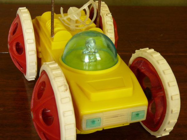 1970s TAT T-21 Flip-Over Moonbase Central Space Buggy Rover Toy