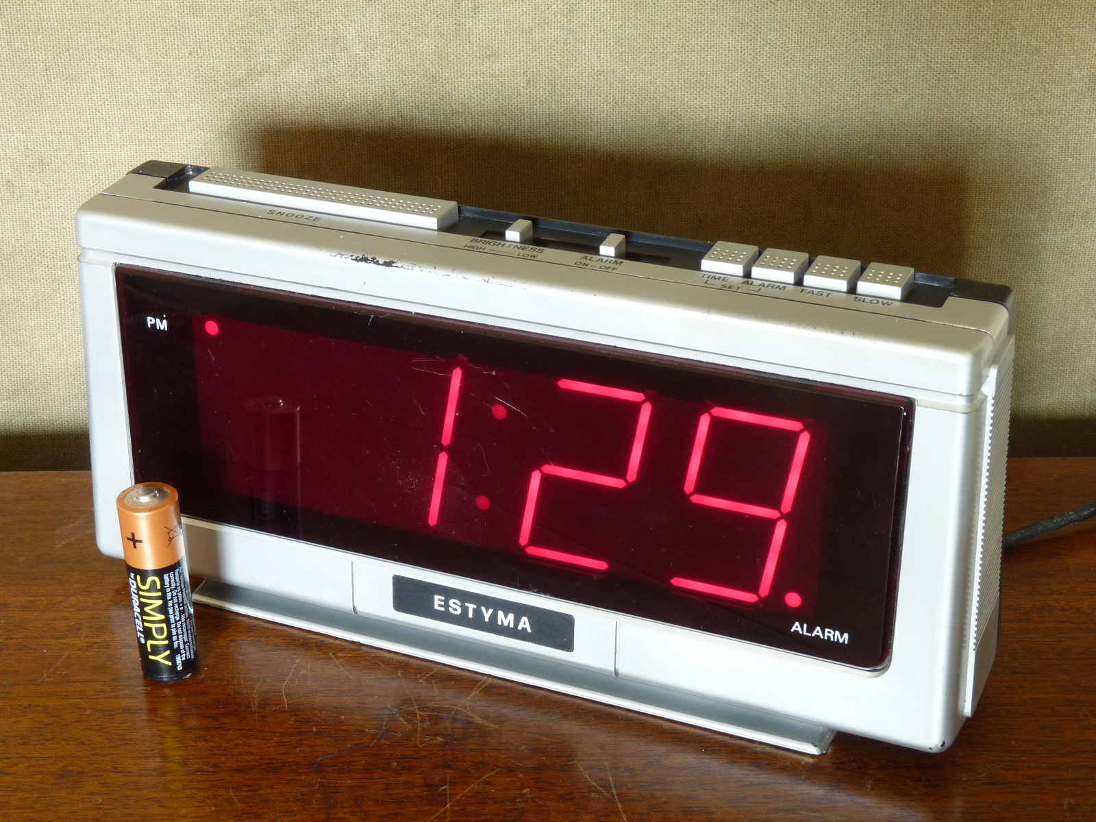 Estyma Jumbo LED Digital Alarm Clock E-801 - Anything In Particular