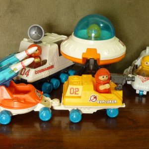 Vintage 1982 Playworld Playmates Space Station Bundle